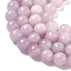 Natural Kunzite Beads Strands G-H313-01B-8mm-7