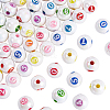 60Pcs Acrylic Beads Imitation Shell OACR-SP0001-21-1
