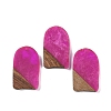 Resin & Wood Pendants WOOD-F015-13G-1
