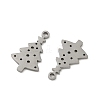 Christmas 201 Stainless Steel Pendants STAS-P428-01A-P-2
