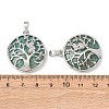 Natural Amazonite Pendants GG-CBA0251-10C-P-3