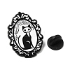 Oval Enamel Pins LS-JEWB-I059-02EB-01-3