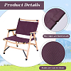 Cloth Folding Chair Cover AJEW-WH20001-78A-04-5