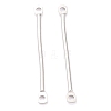 Non-Tarnish 201 Stainless Steel Links Connectors X-STAS-B011-01A-P-1