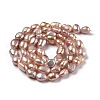 Natural Cultured Freshwater Pearl Beads Strands PEAR-L033-30B-4