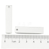Tarnish Resistant 201 Stainless Steel Rectangle Stamping Blank Tag Pendants X-STAS-R064-15B-3