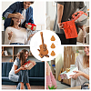 1 Set Guitar Shaped Wood Guitar Pick Box Holder Collector with Magnetic Clasps CON-CA0001-026-7