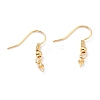 Real 18K Gold Plated Brass Earring Hooks LS-KK-L151-03G-NR-2