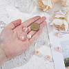 8Pcs Natural Rose Quartz Teacher Apple Charms G-FI0001-26-3