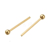 Brass Ball Head Pins KK-H502-03A-G-2