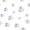 70Pcs Acrylic Bead Caps OACR-FS0002-40-3