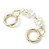 Zinc Alloy Spring Gate Rings Bag Extension Chains X1-AJEW-BA00141-02-1