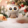 Owl Acrylic Hanging Ornaments PW-WGEEDE4-01-4