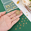 48Pcs 4 Styles 925 Sterling Silver Bead Caps STER-PH0003-97-3