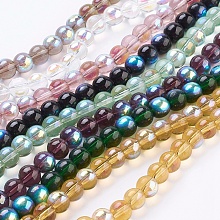 Glass Beads Strands M-GR8MM-AB
