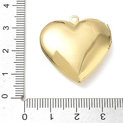 Brass Locket Pendants KK-CBA4231-02A-G-1