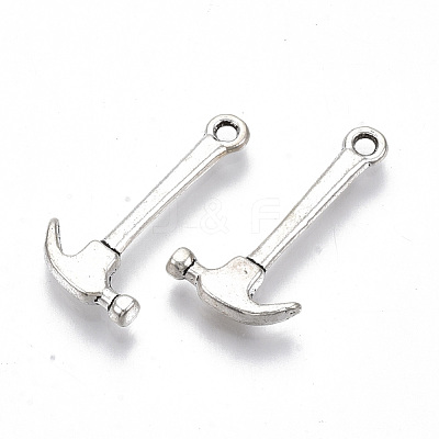 Tibetan Style Alloy Pendants X-TIBE-S320-063AS-LF-1