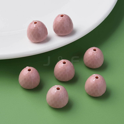 Opaque Acrylic Beads MACR-S373-10A-A14-1