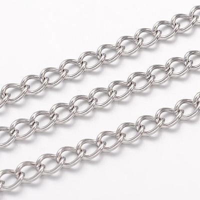 Tarnish Resistant 304 Stainless Steel Twisted Chains CHS-H007-24P-1
