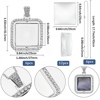 DIY Necklace Making Kits DIY-SP0006-89B-1