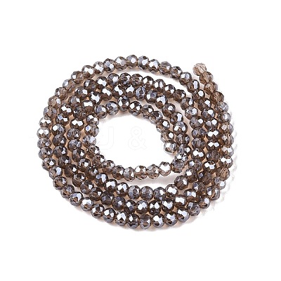 Electroplate Glass Beads Strands EGLA-A044-T2mm-A16-1