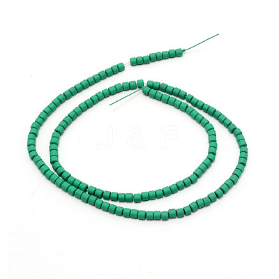 Non-magnetic Synthetic Hematite Beads Strands G-WH0018-01L-1