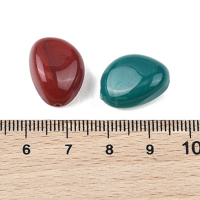 Opaque Acrylic Beads OACR-Z036-02A-1