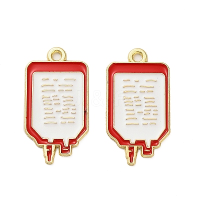 Alloy Enamel Pendants ENAM-G229-01G-04-1