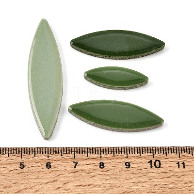 Handmade Porcelain Cabochons PR-CBA4734-02D-1