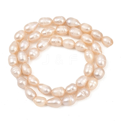 Natural Cultured Freshwater Pearl Beads Strands PEAR-D003-01D-09-1