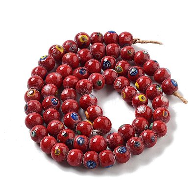 Handmade Nepalese Lampwork Beads LAMP-Z008-09E-1