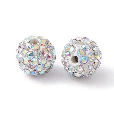 Pave Disco Ball Beads RB-YW0001-10A-1