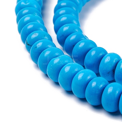 Natural Magnesite Beads Strands TURQ-Z002-02C-1