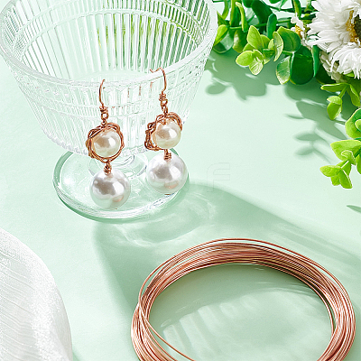 Round Copper Wires CWIR-WH0007-17A-C-1