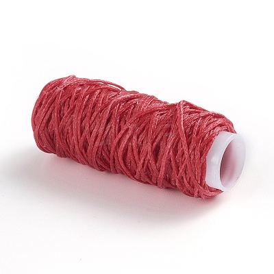 Waxed Polyester Cord YC-WH0007-03B-03-1