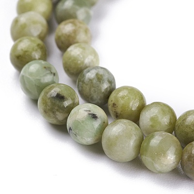 Natural Idocrase Beads Strands X-G-N165-7-1