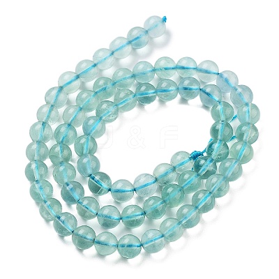Natural Blue Fluorite Beads Strands X-G-E112-6mm-2-1