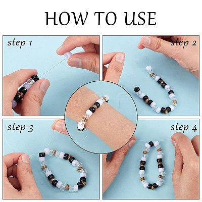 Transparent Acrylic European Beads OACR-NB0001-06-1