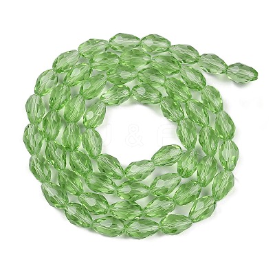 Transparent Glass Beads Strands LS-EGLA-N013-T4mm-D13-1