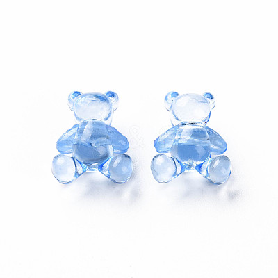 Transparent Acrylic Beads MACR-N013-006-1