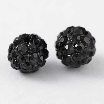 Pave Disco Ball Beads RB-Q195-A6mm-280-1