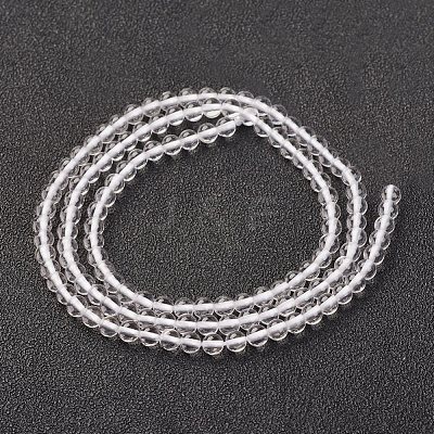 Natural Quartz Crystal Beads Strands X-G-G680-52-1