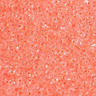 8/0 Inside Colours Transparent Glass Seed Beads X1-SEED-T007-06H-1
