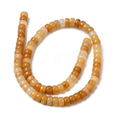 Natural Topaz Jade Beads Strands GG-CBA792A-G01-4x7mm-1
