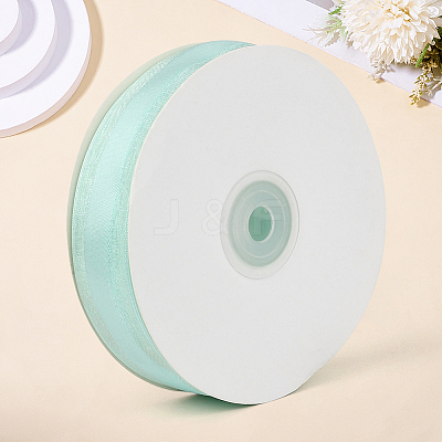 1Roll Solid Color Organza Ribbons ORIB-CY0001-02O-1