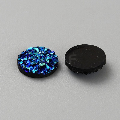 Druzy Resin Decoden Cabochons RESI-WH20007-01J-1
