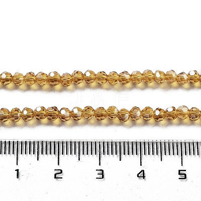 Electroplate Transparent Glass Beads Strands LS-EGLA-A035-T3mm-A04-1