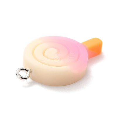 Ice Pop Resin Pendants LS-RESI-F027-08-1
