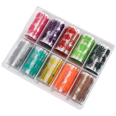 10 Rolls PET Sticker Tapes AJEW-WH20020-246A-26-1