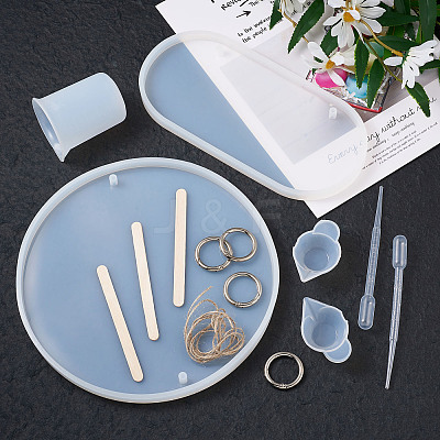 DIY Silicone Hangtag Molds DIY-TA0008-29-1
